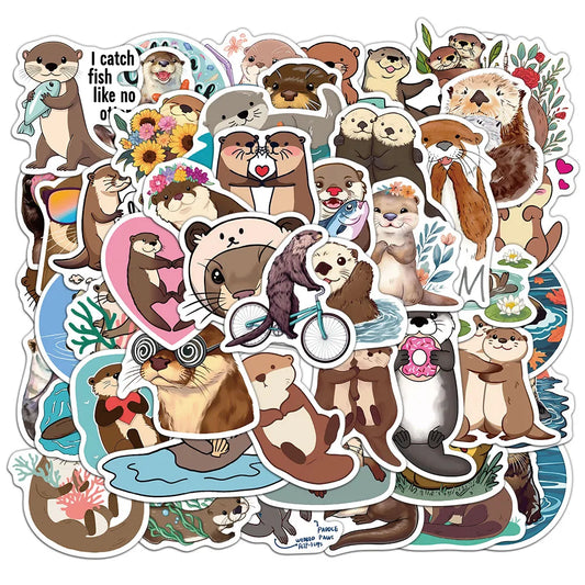 Stickers Loutres
