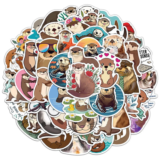 Stickers Loutres